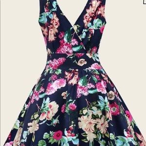Floral summer dress